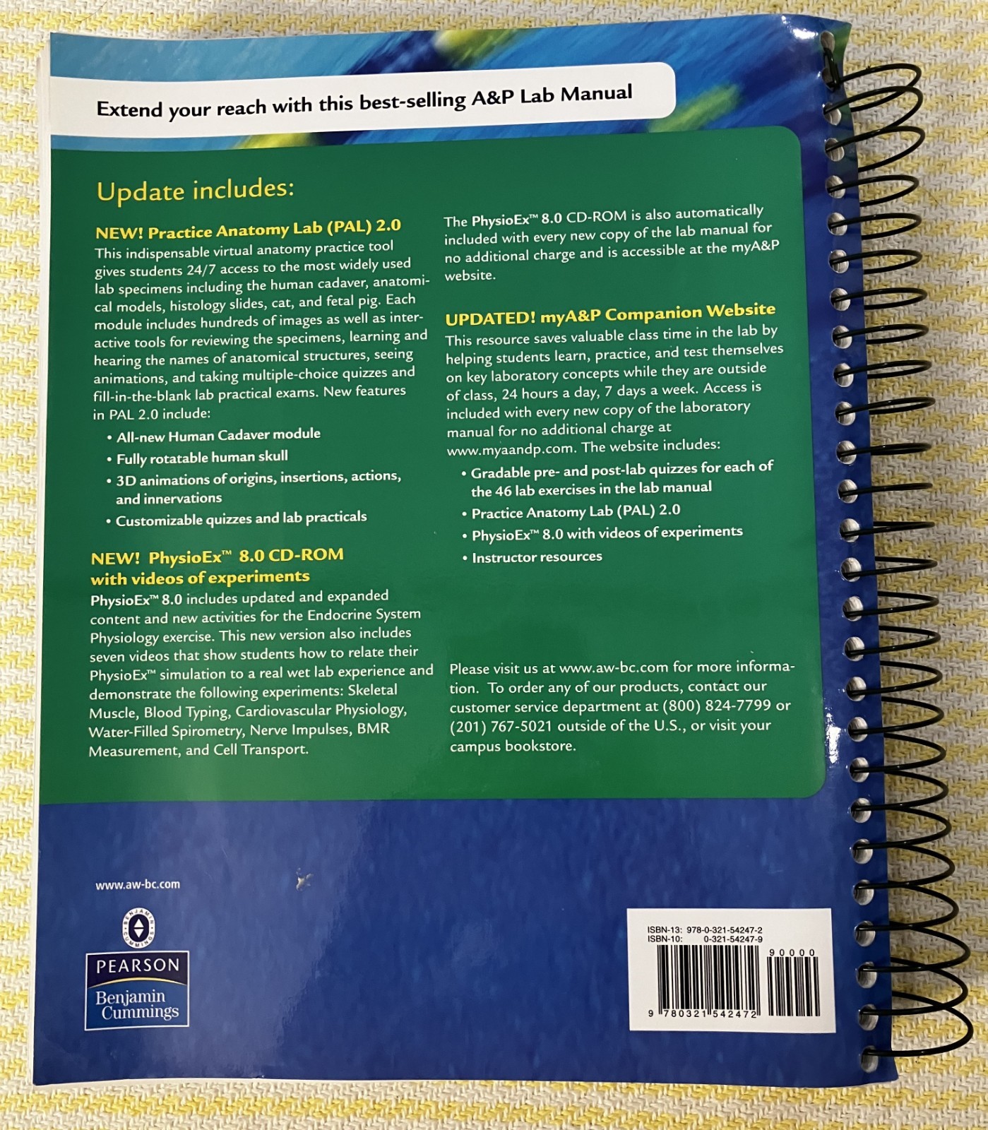Human Anatomy & Physiology Lab Bundle | 8th Ed Lab Manual + Skull Model + Atlas