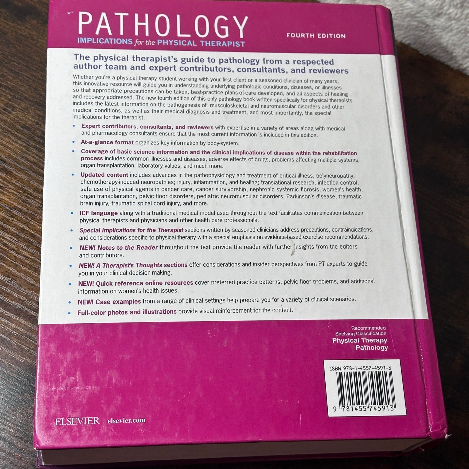 Pathology Implications for the Physical Therapist 4th Ed Goodman Fuller Elsevier