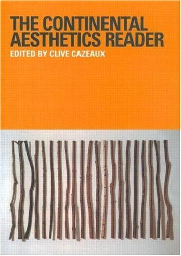 The Continental Aesthetics Reader by CAZEAUX (2000, UK-B Format Paperback)