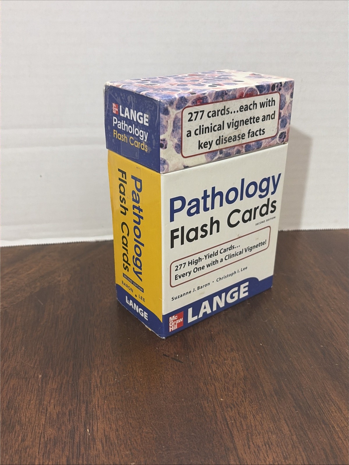 Lange Pathology Flash Cards, Third Edition (LANGE FlashCards)