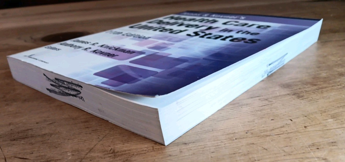 Jonas and Kovner’s Health Care Delivery in the United States 11th Ed PB Text
