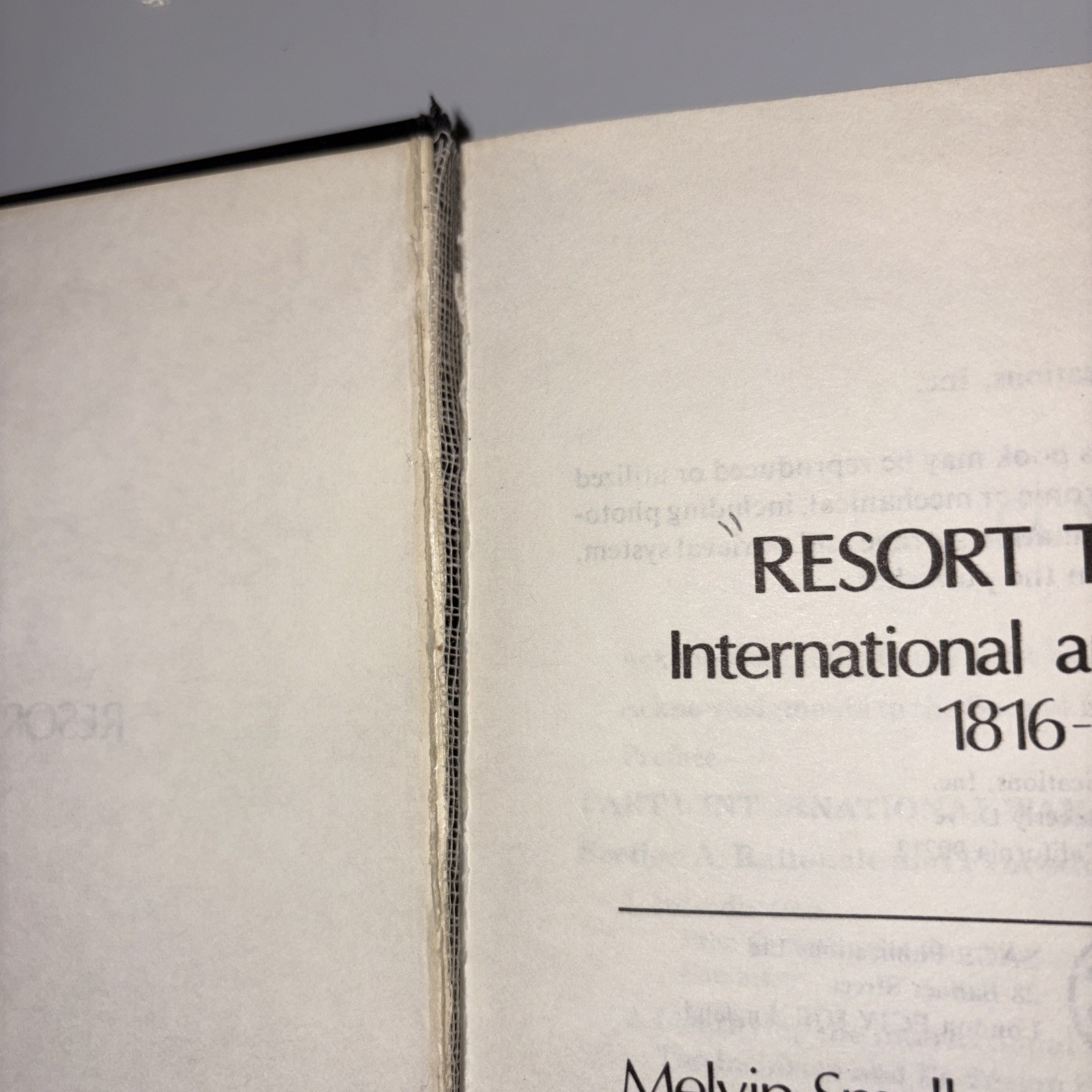 Resort to Arms: International and Civil Wars, 1816-1980