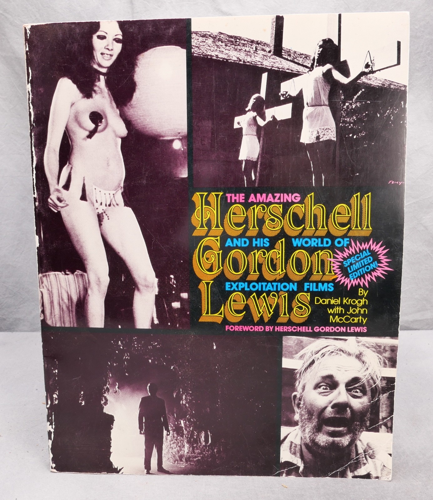 The Amazing Herschell Gordon Lewis – 1st Edition – SIGNED – FREE US SHIPPING!