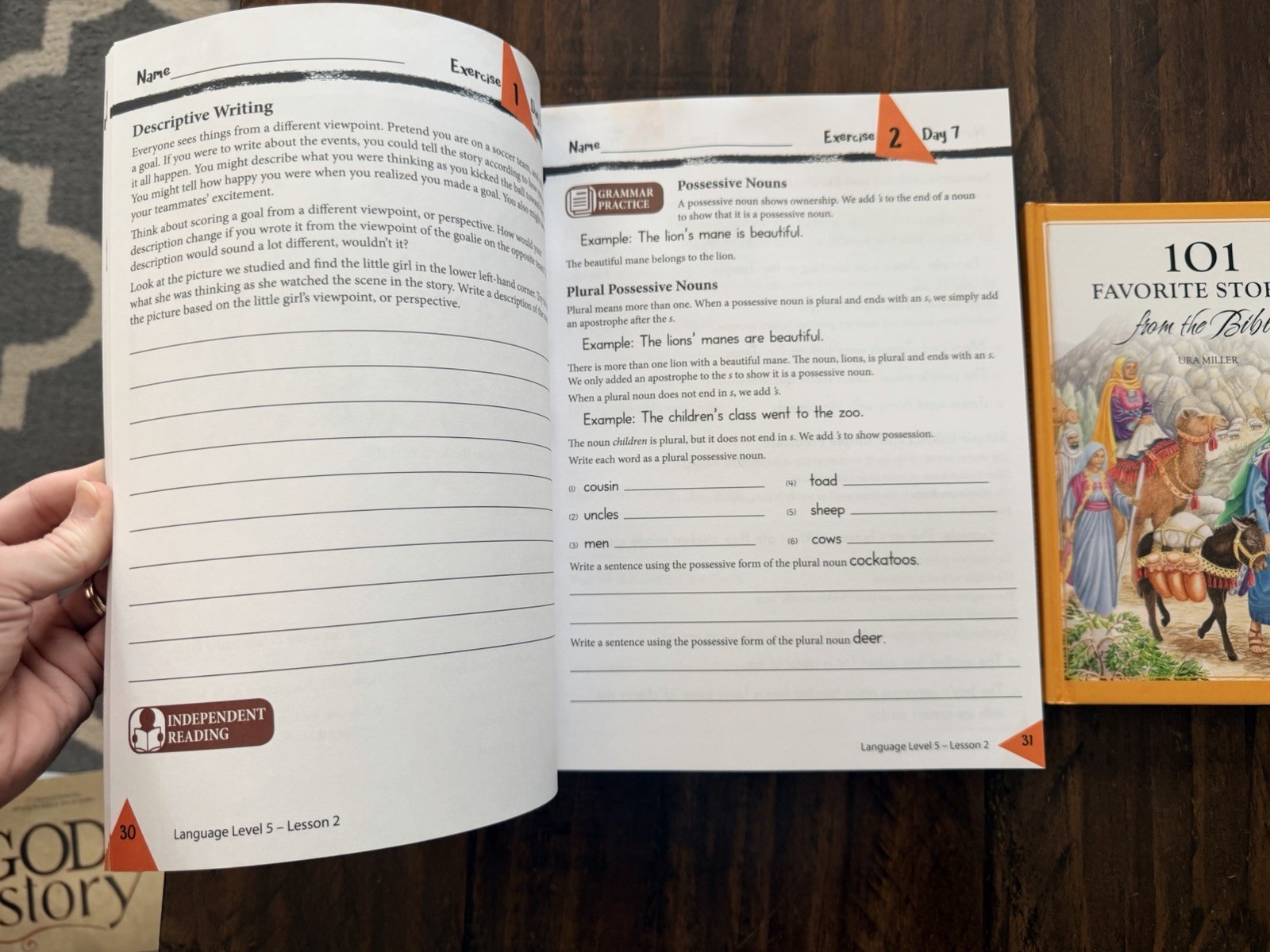 Master Books Language Lessons Living Education 5 + 101 Favorite Stories