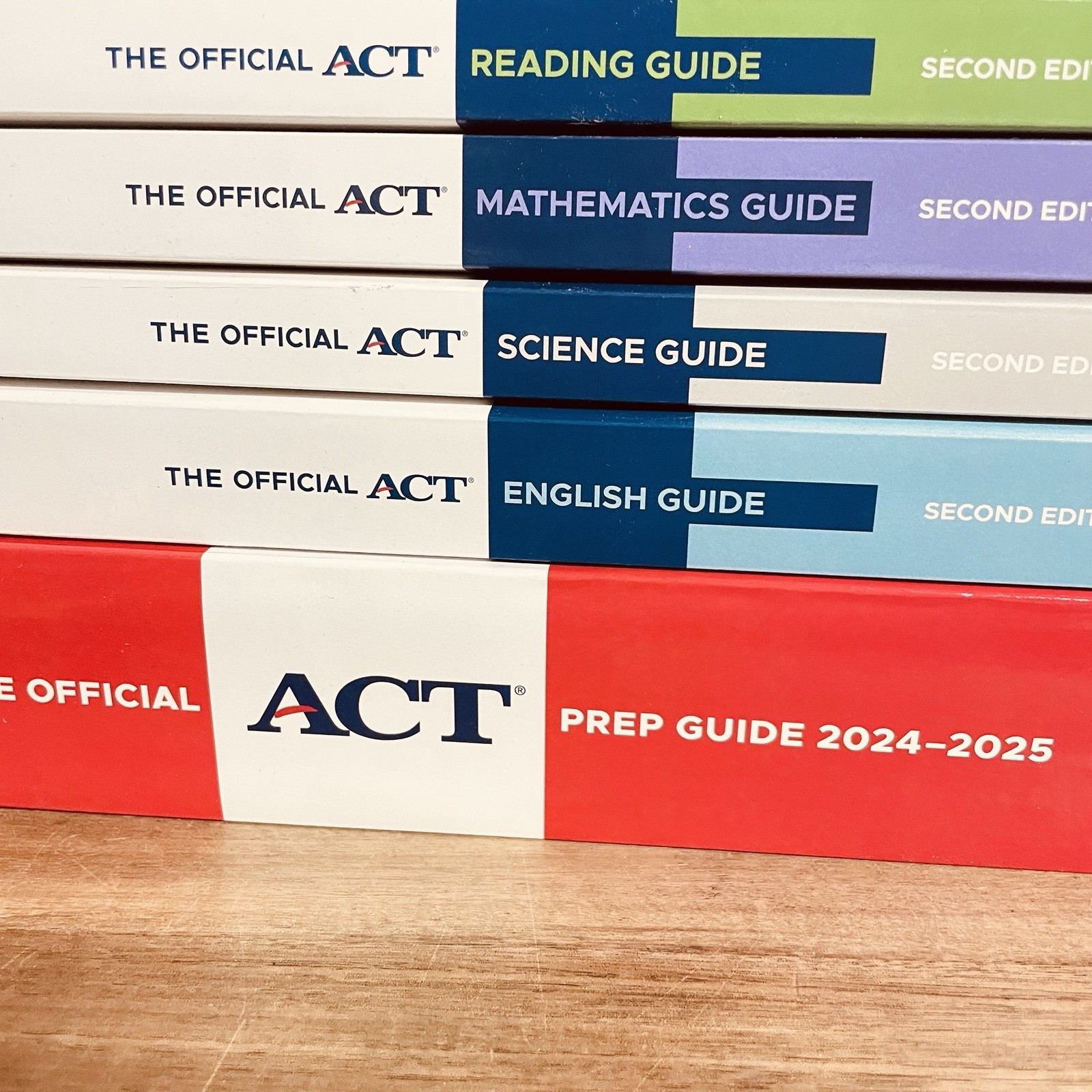 Official Act Prep & Subject Guides 2024-2025 Complete Set, Paperback