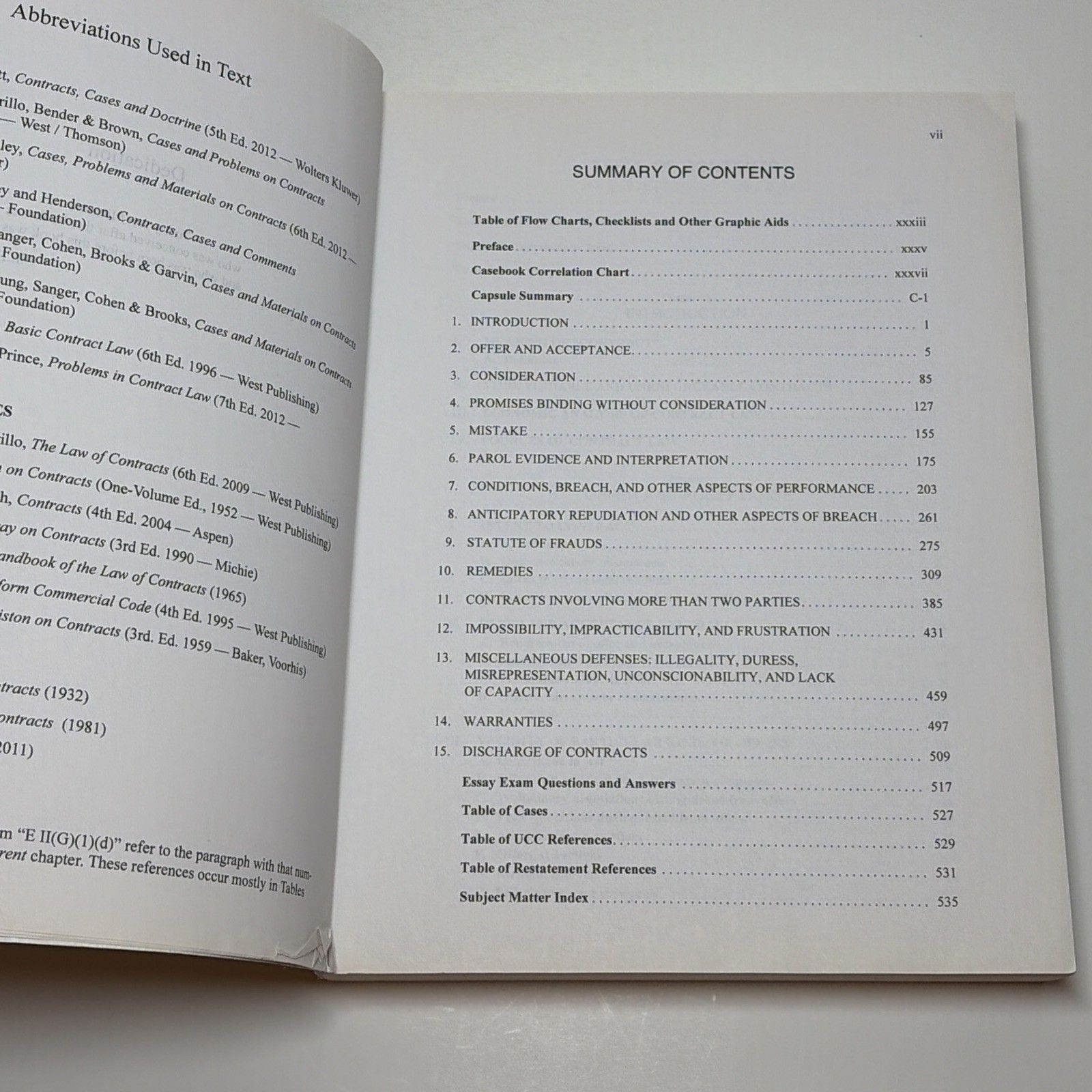 Emanuel Law Outlines Contracts Paperback by Emanuel Steven L. Eleventh Edition
