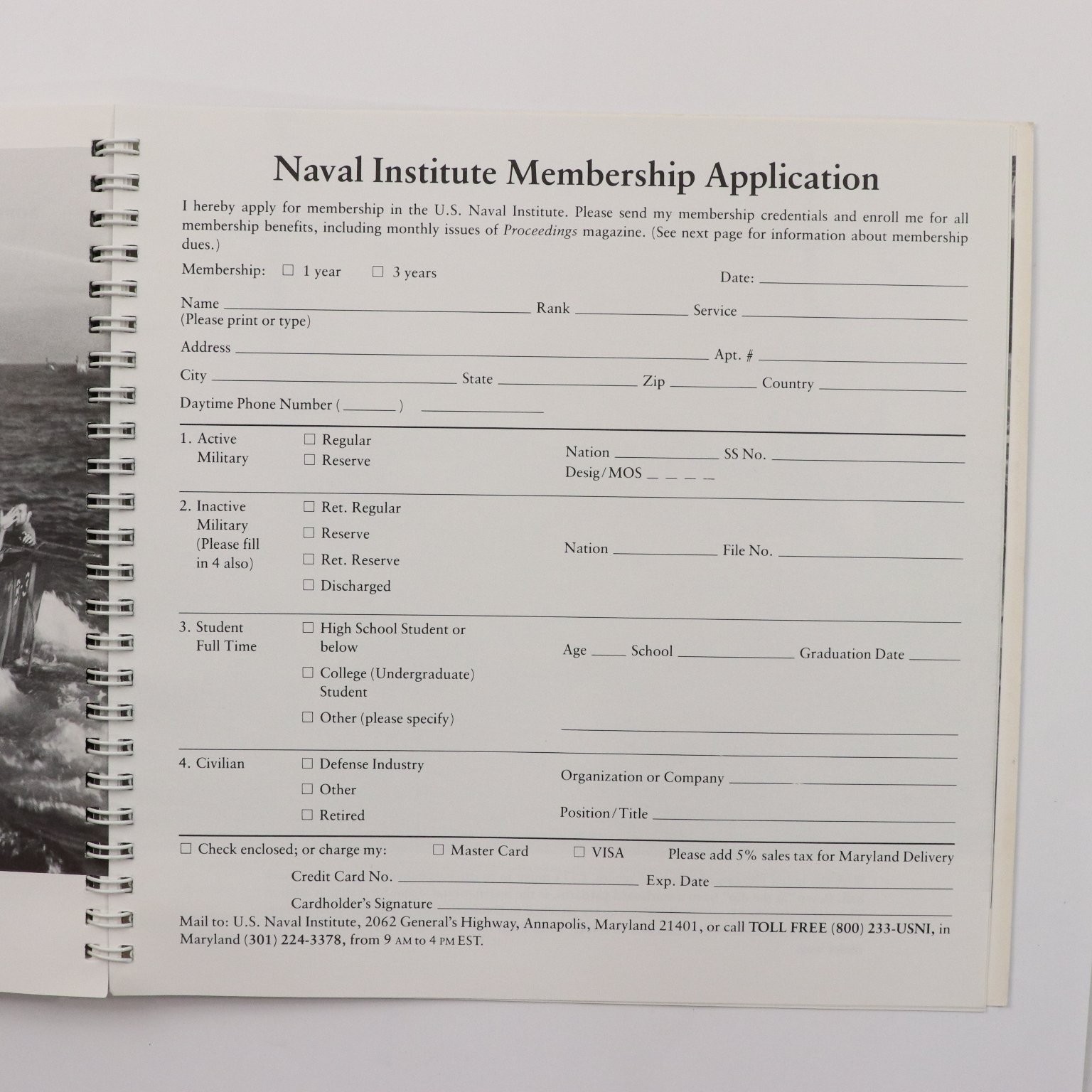 U.S. Naval Institute Engagement Calendar 1992 WWII Amphibious Operations USED