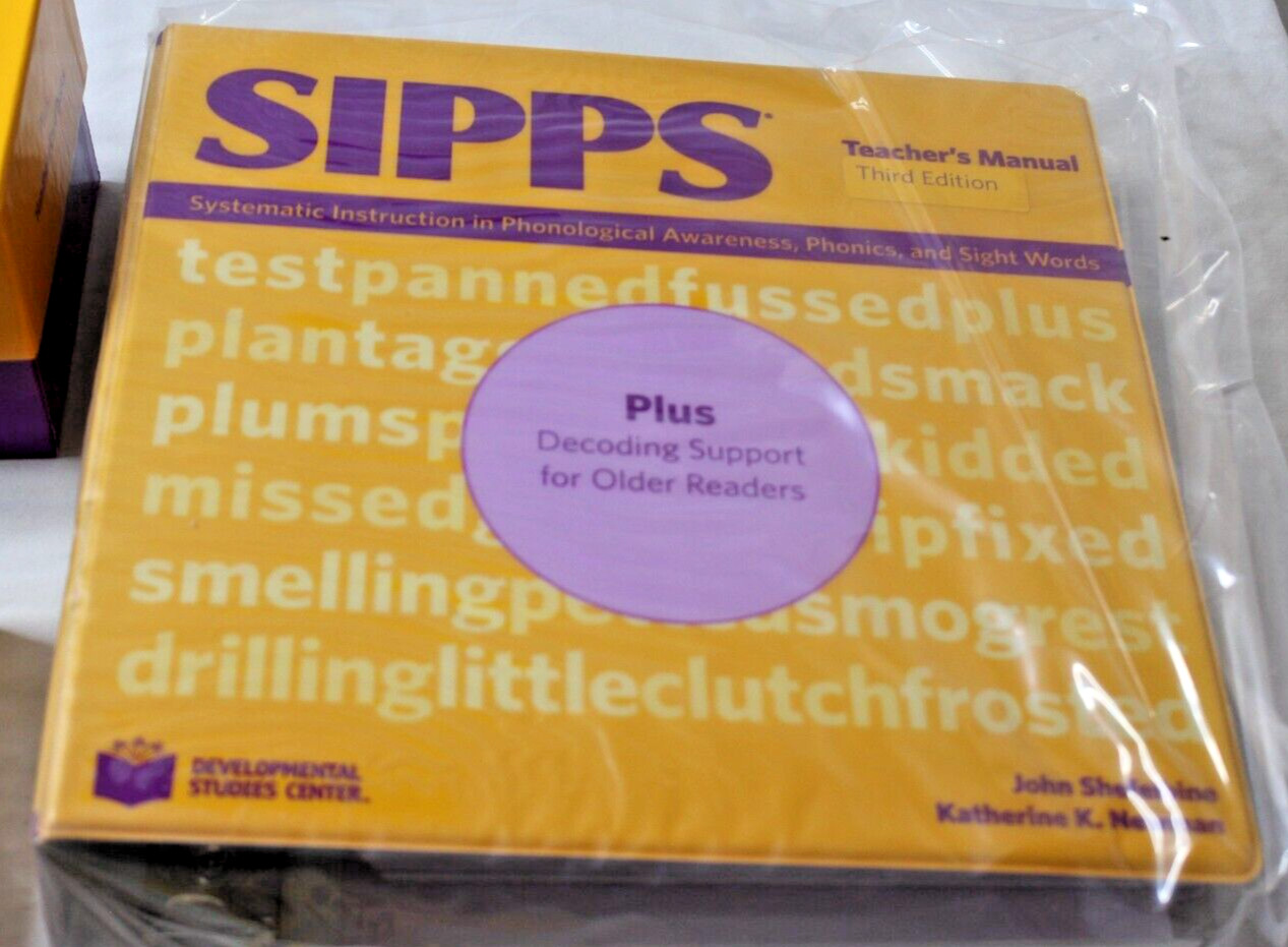 SIPPS Plus Third Edition Teacher’s Edition & Resource Set New