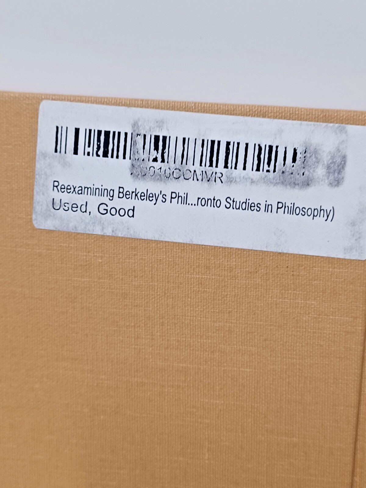 Library Of Congress Book Reexamining Berkley’s Philosophy Stephen H. Daniel UTP
