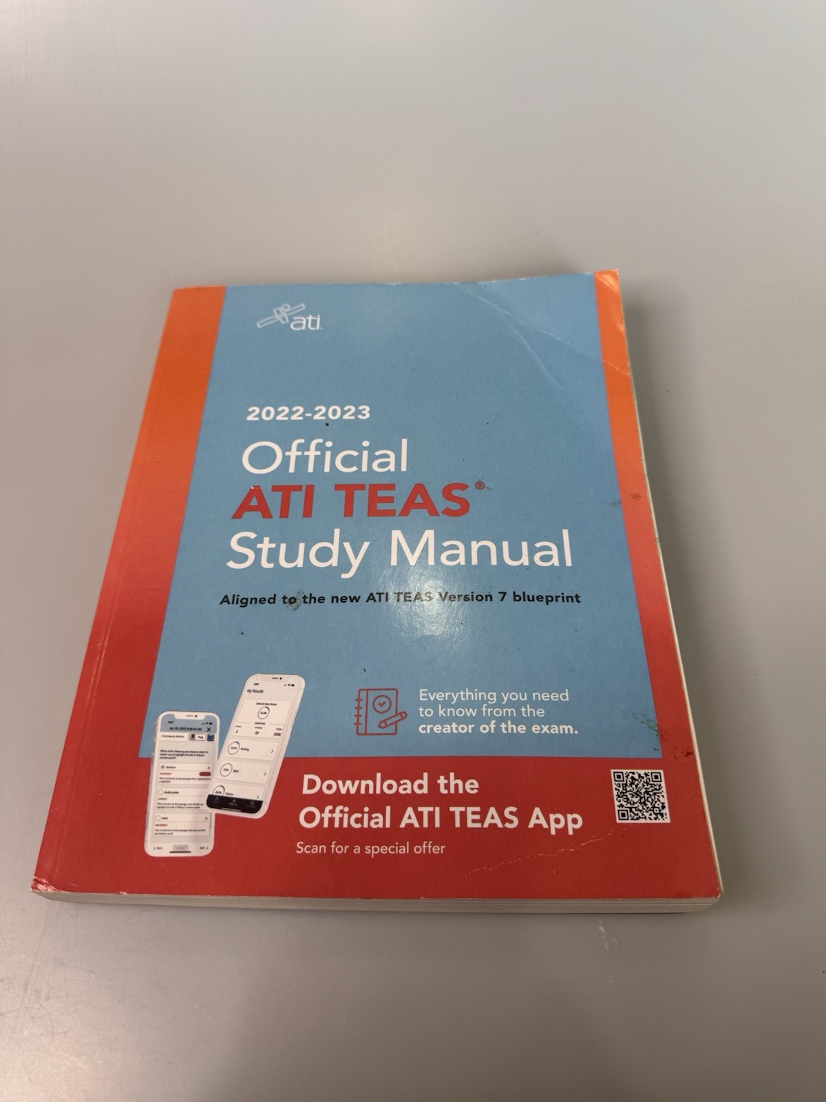 Official ATI TEAS Study Manual 2022-2023 – Paperback By ATI – GOOD