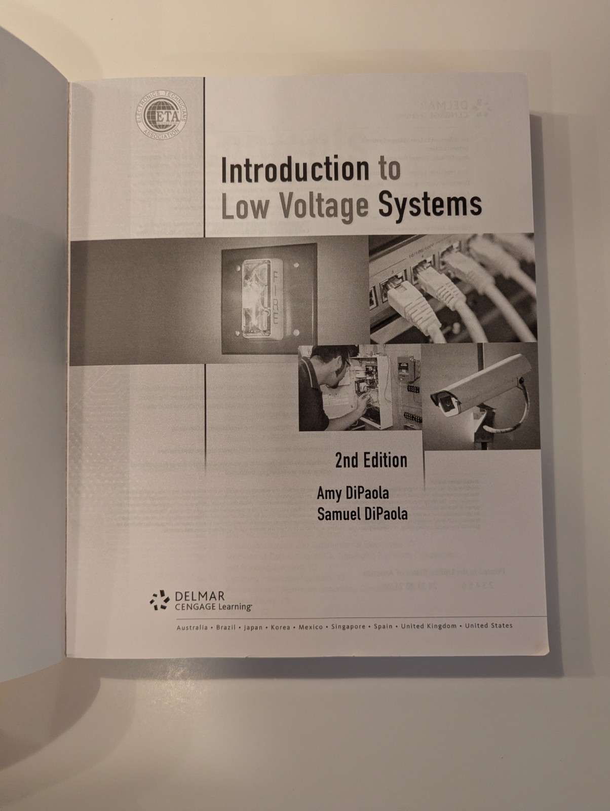 Delmar Cengage Introduction to Low Voltage Systems 2nd Ed DiPaola 2011 PB