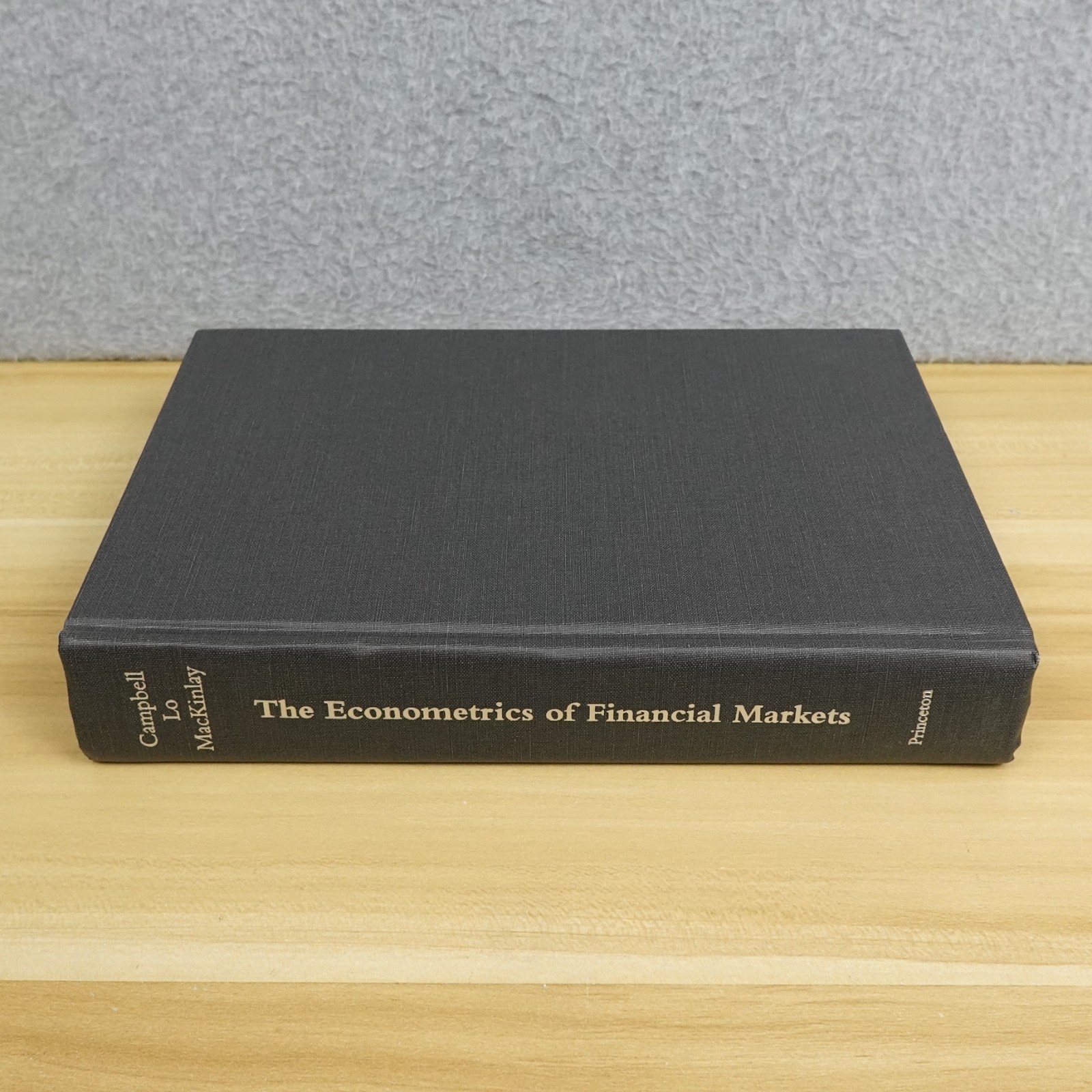 The Econometrics of Financial Markets by Mackinlay, A. Craig Hardback Book 1997