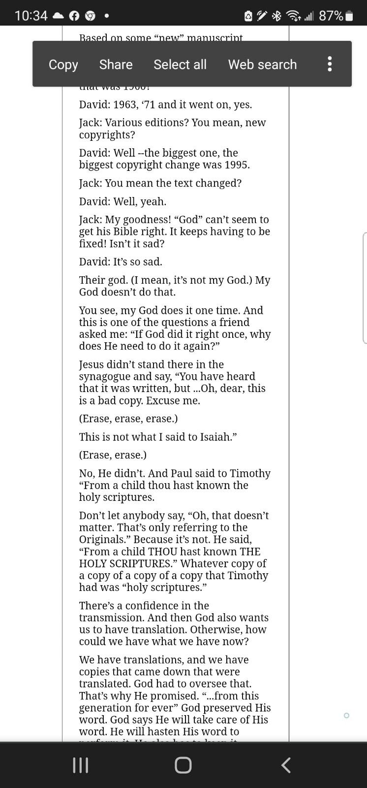 CAN YOU TRUST JUST ONE BIBLE? | DAVID W DANIELS | CHICK PUBLICATIONS | 160 PAGES