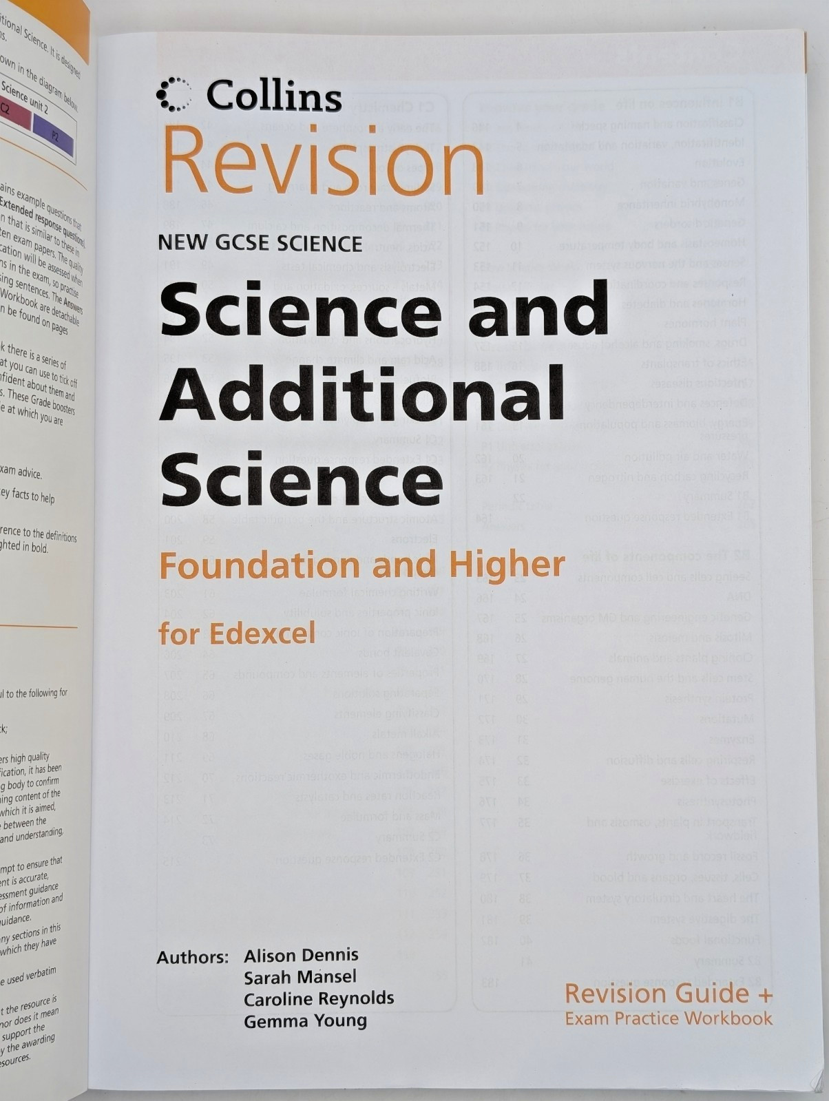 GCSE Science & Additional Science Edexcel: …, VARIOUS paperback