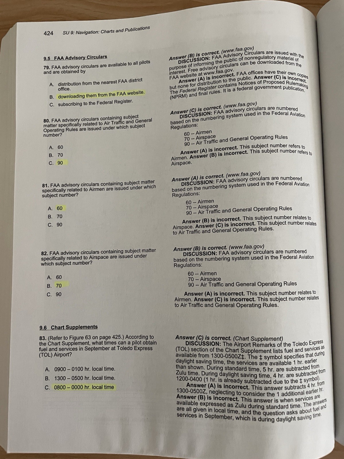 Gleim Private Pilot FAA Knowledge Test Prep 2025 Edition