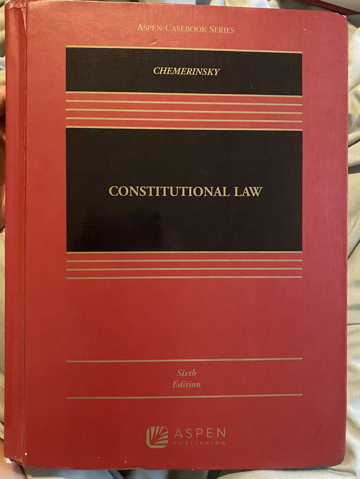 Aspen Casebook Ser.: Constitutional Law by Erwin Chemerinsky (2019, Book, Other)