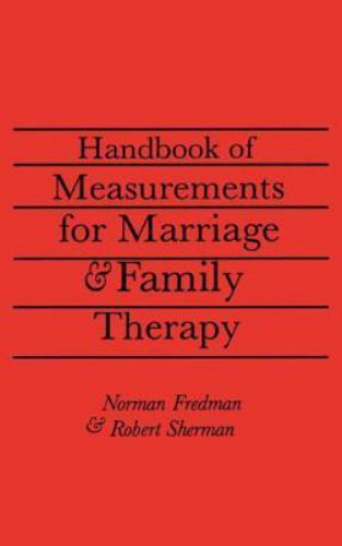 Handbook of Measurements for Marriage and Family Therapy