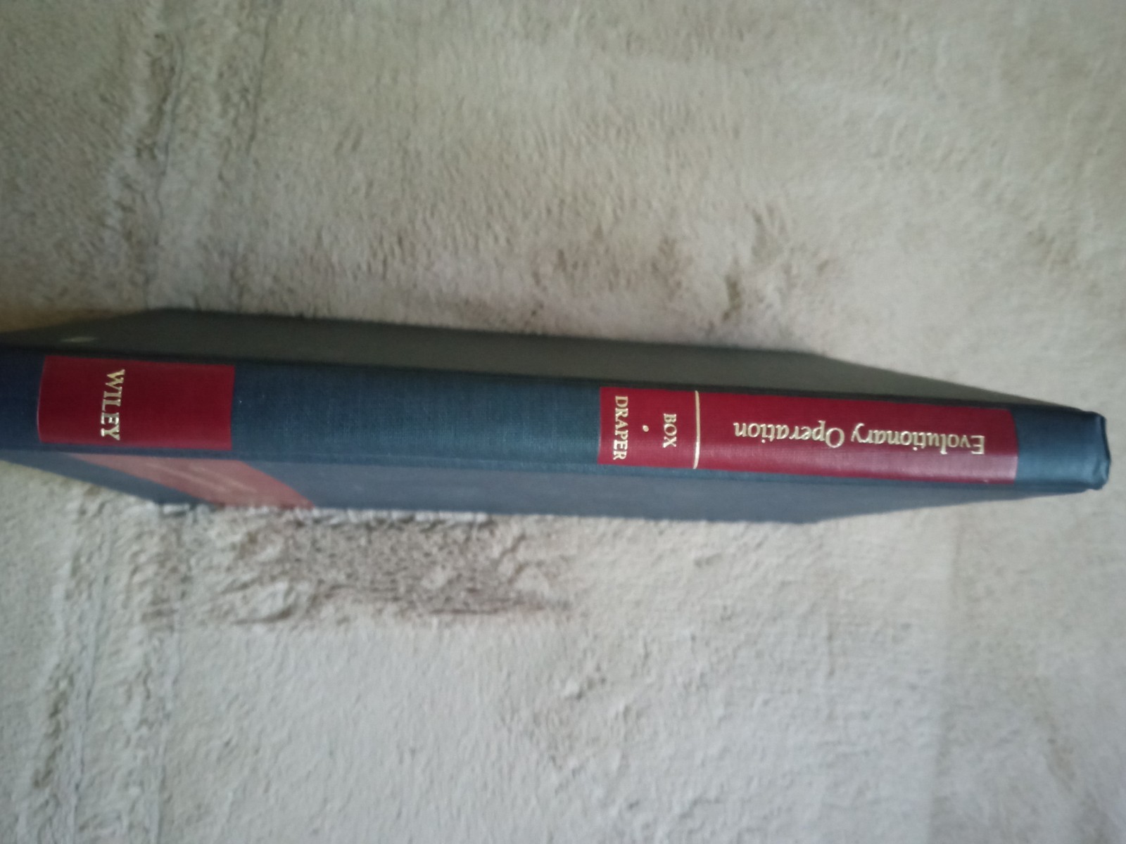 John Wiley & Sons Evolutionary Operation Hardcover 1969 Cox & Draper Textbook