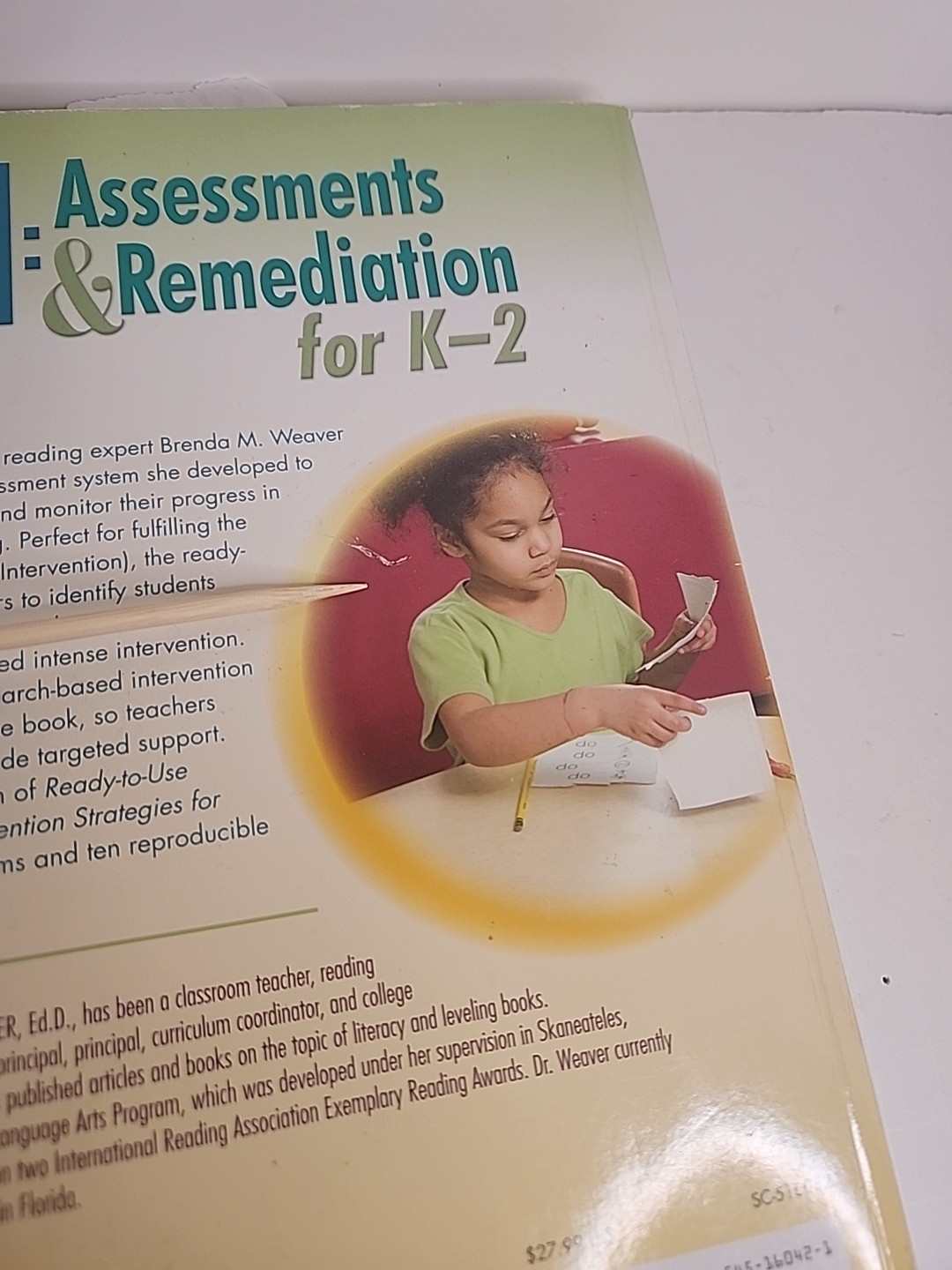 Scholastic RTI Assessments & Remediation for K-2 Brenda Weaver 256 Pages Teacher