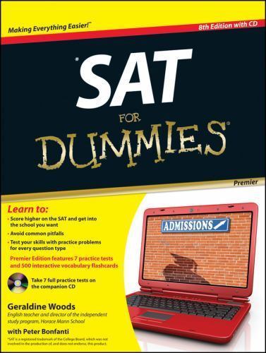 SAT For Dummies, with CD by Geraldine Woods