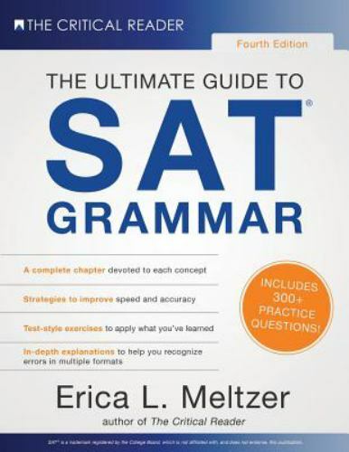 Ultimate Guide to SAT Grammar, 4th Edition by Erica L. Meltzer (2017, Trade…