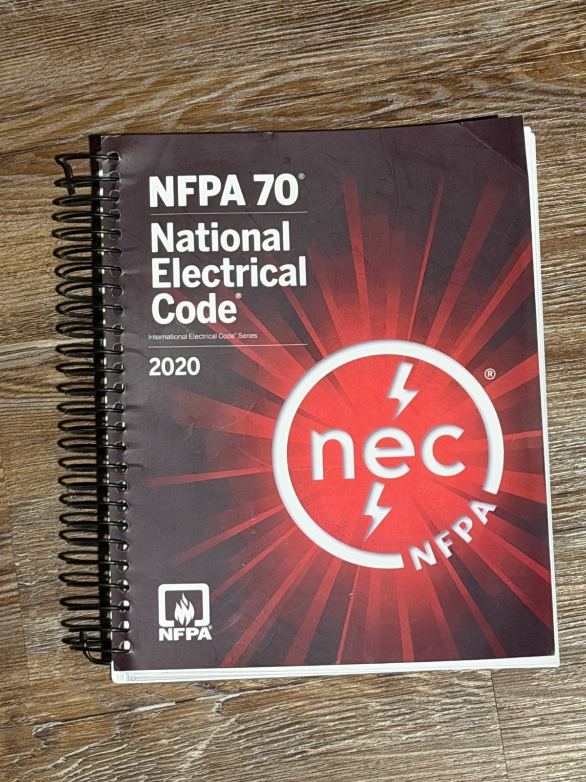 BK: NFPA 70 National Electrical Code 2020 (Spiral Bound Version)