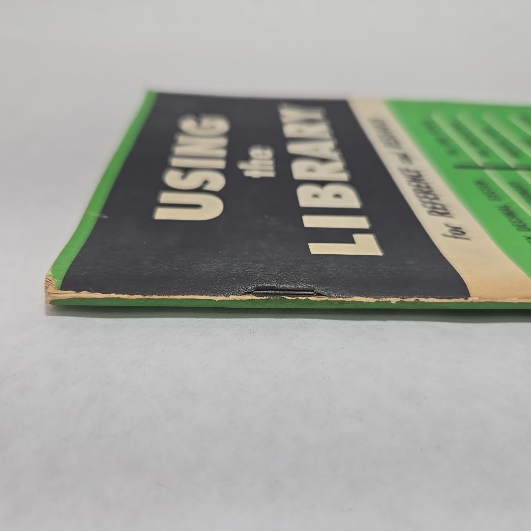 Using The Library For Reference And Research College Entrance Publications VTG