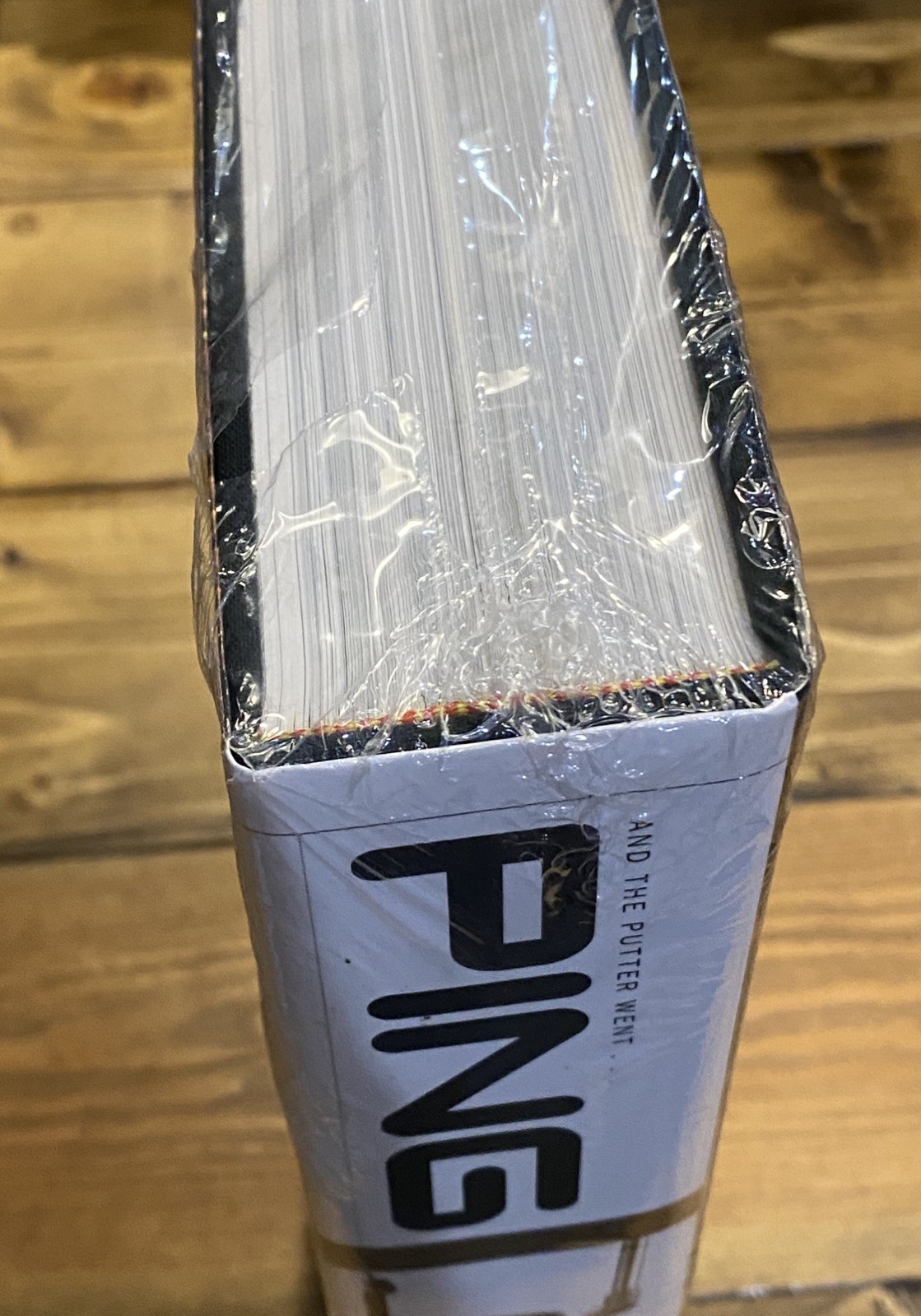 And The Putter Went PING-Standard Edition Coffee Table book for Golfers NEW!