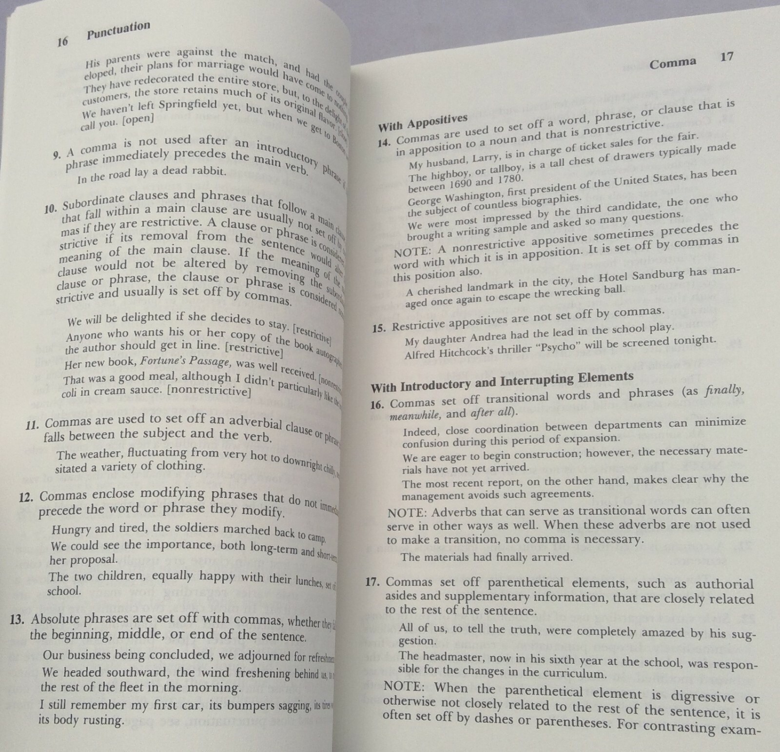 The Merriam Webster Concise Handbook for Writer’s: The Writer’s Resource 1991 PB