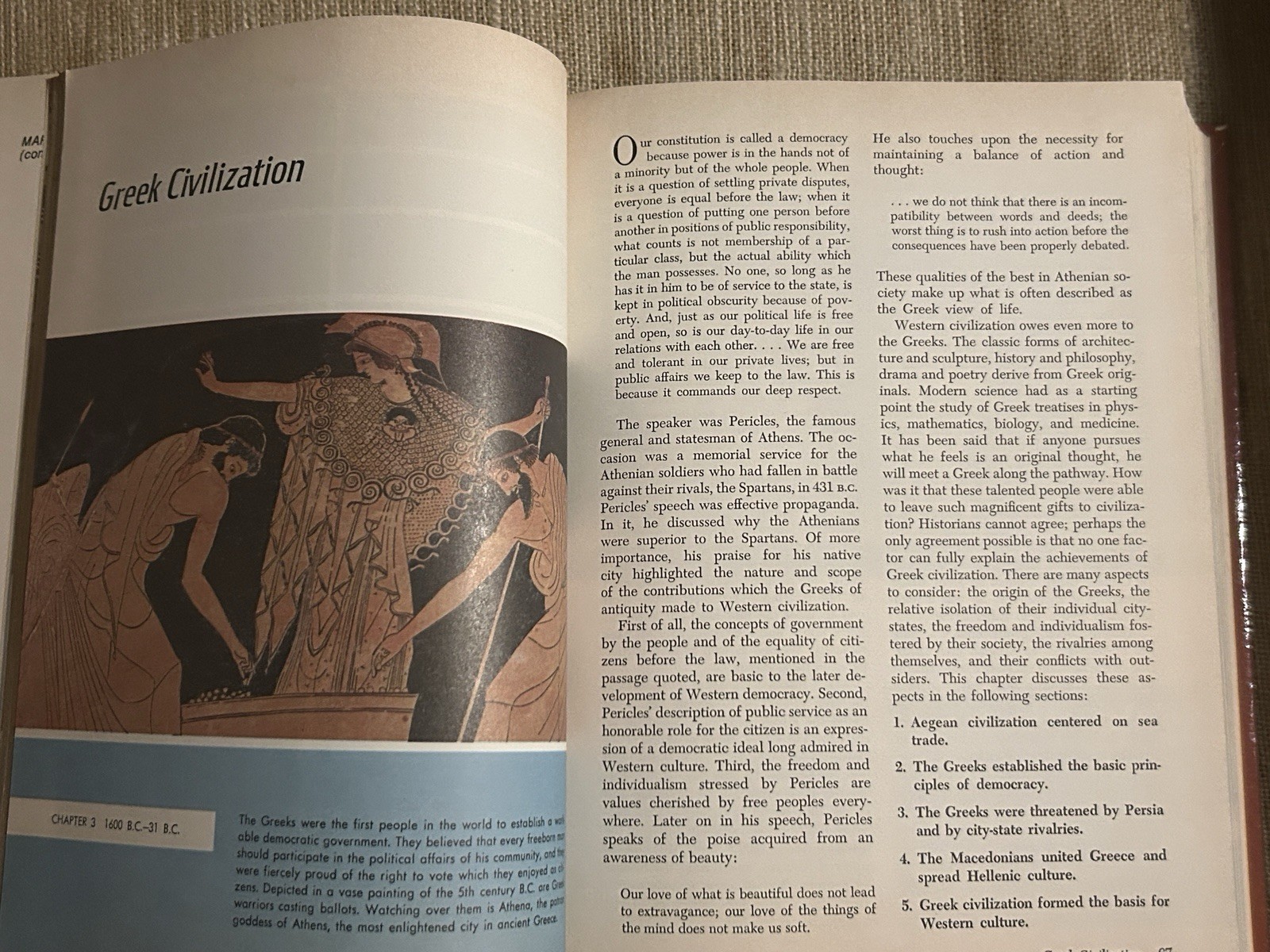 Vintage World History Textbook ‘Living World History 5th Edition’ 1982 HC