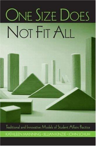 One Size Does Not Fit All: Traditional and Innovative Models of Student…