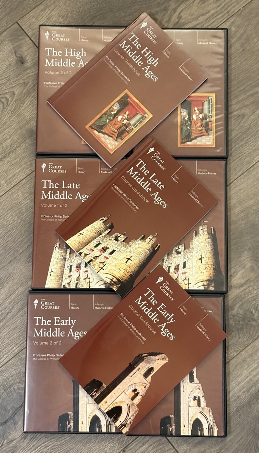 The Middle Ages Trilogy [The Great Courses] CD’s & Guidebooks – Philip Daileader