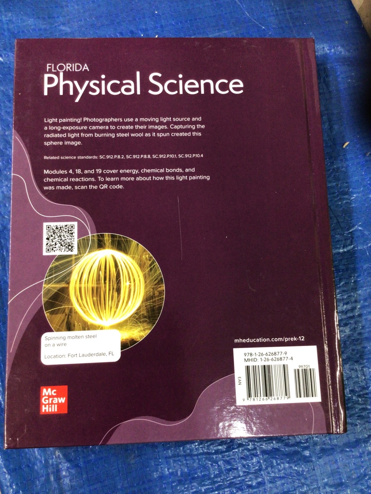 FLORIDA Physical Science McGraw Hill 2025 preK-12 mheducation NEW