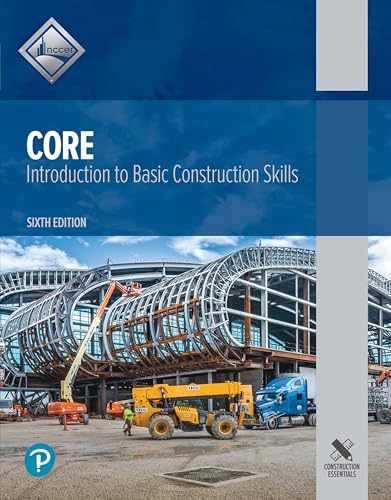 Core: Introduction to Basic Construction – Paperback, by NCCER – Acceptable p