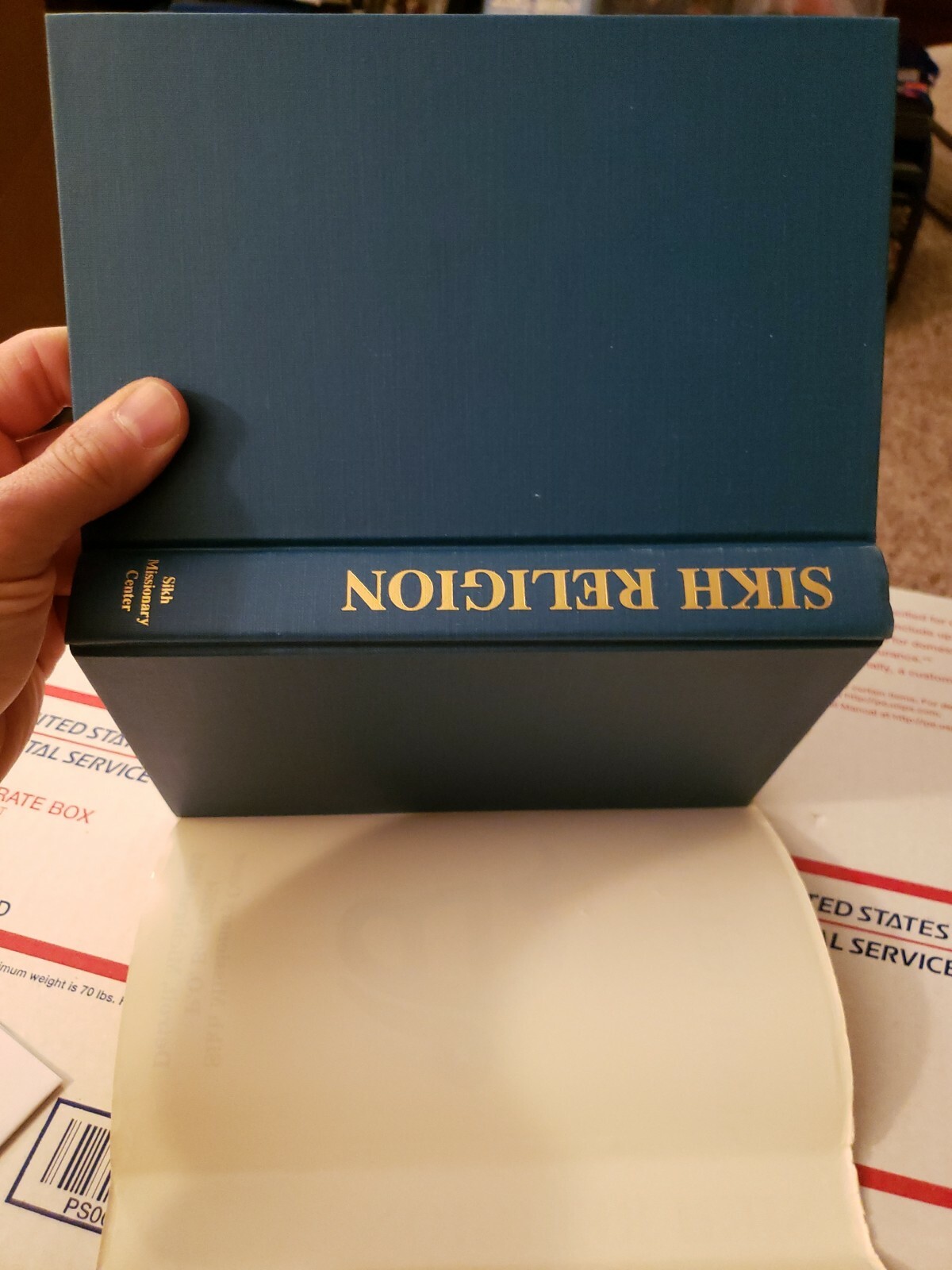 Sikh Religion Missionary Center Detroit,MI Hardcover book RARE 1990