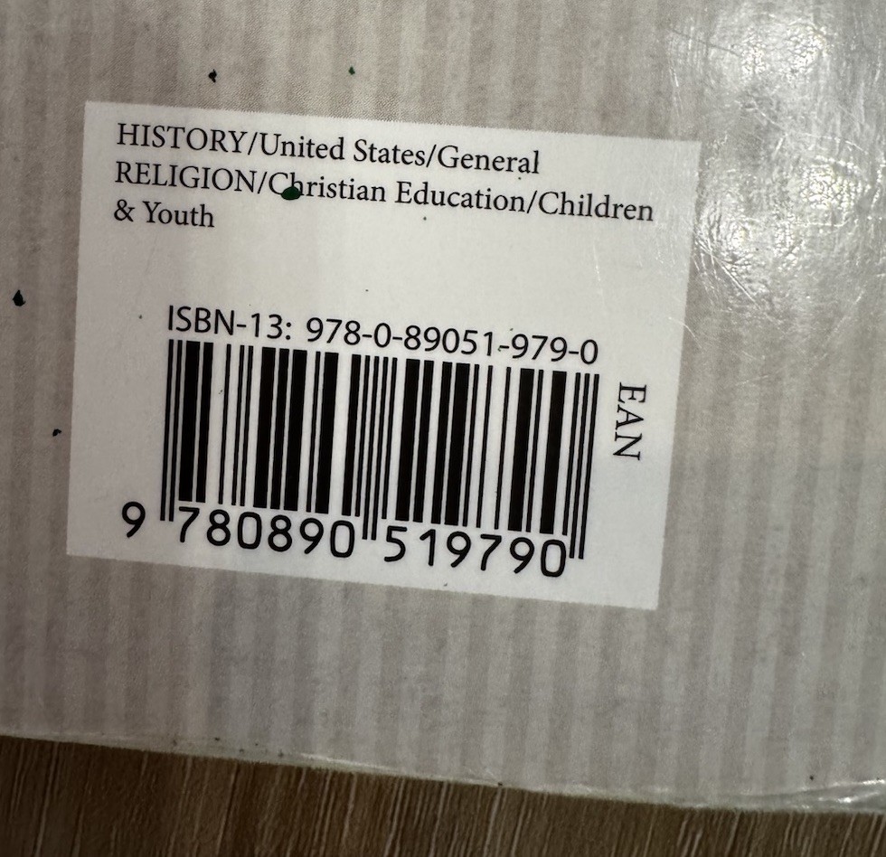 Master Books Americas Story 1 Student Textbook Homeschool History