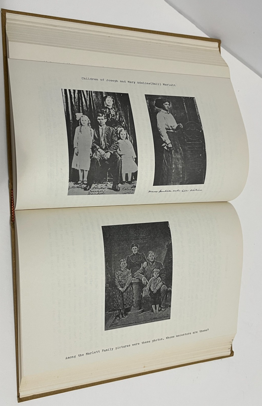 THE MARLETT STORY Genealogy Documentation Southeast HC Signed Nadeen Cross 1983