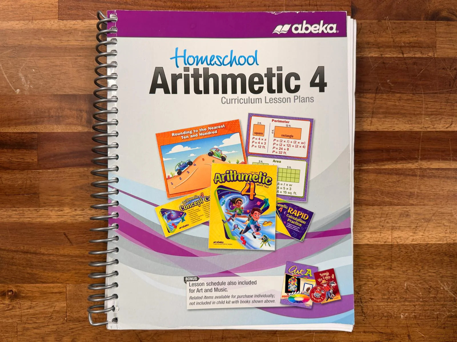 Abeka Arithmetic Homeschool 4 Bundle of 3