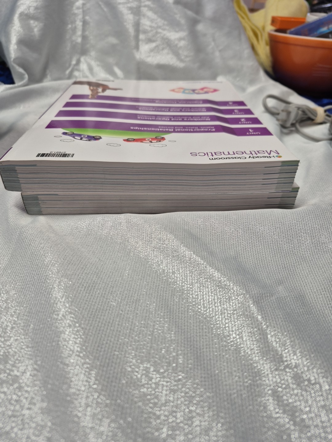 I Ready Classroom Mathematics Grade 7 Volume 1 & 2 Student Workbooks Unit 1-7
