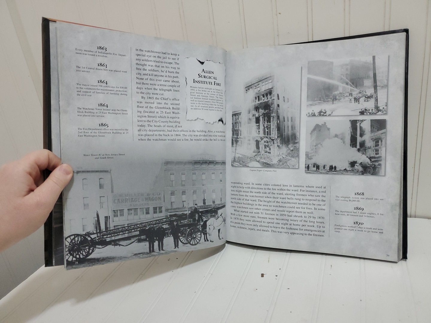 HTF Book INDIANAPOLIS FIRE DEPARTMENT 1859-2009 150th Anniversary IFD Indiana
