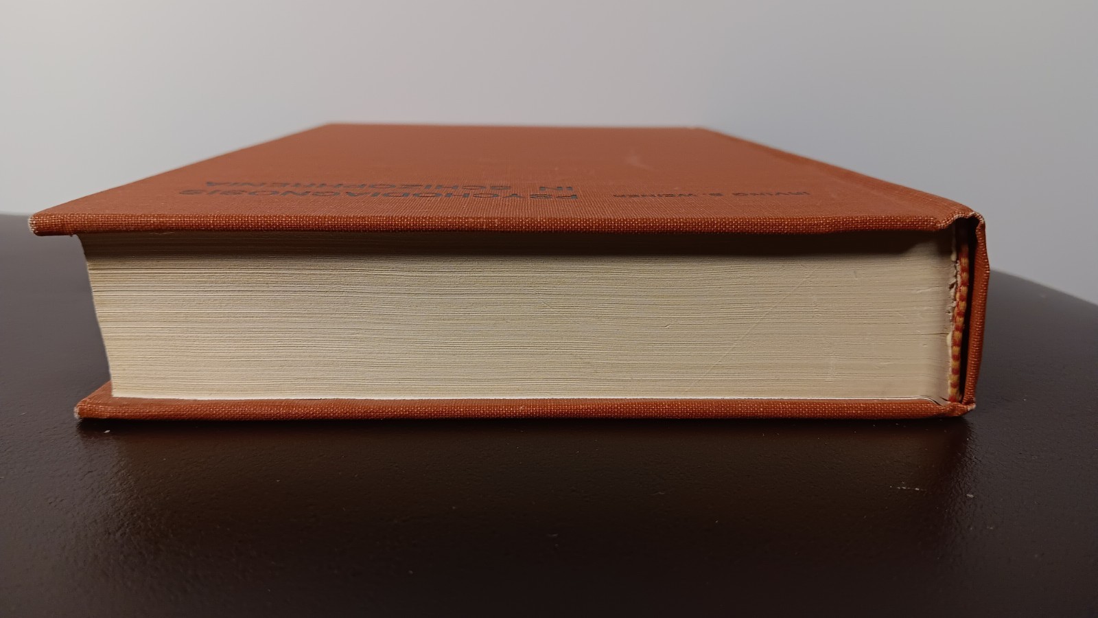 Psychodiagnosis in Schizophrenia by Irving B. Weiner-H/C 1966