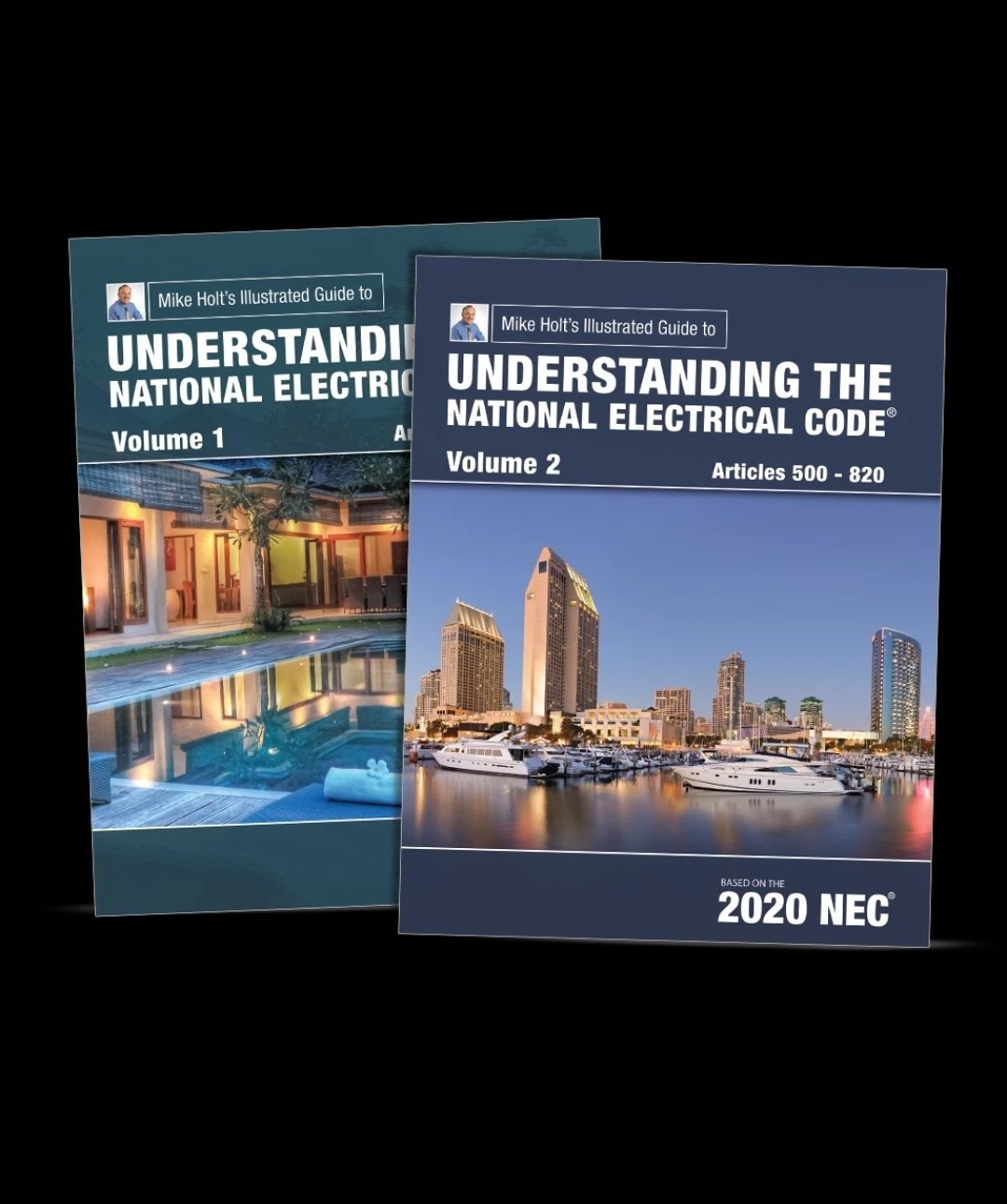 Mike Holt`s Understanding the NEC Vol.1 and 2 textbooks, 2020 NEC