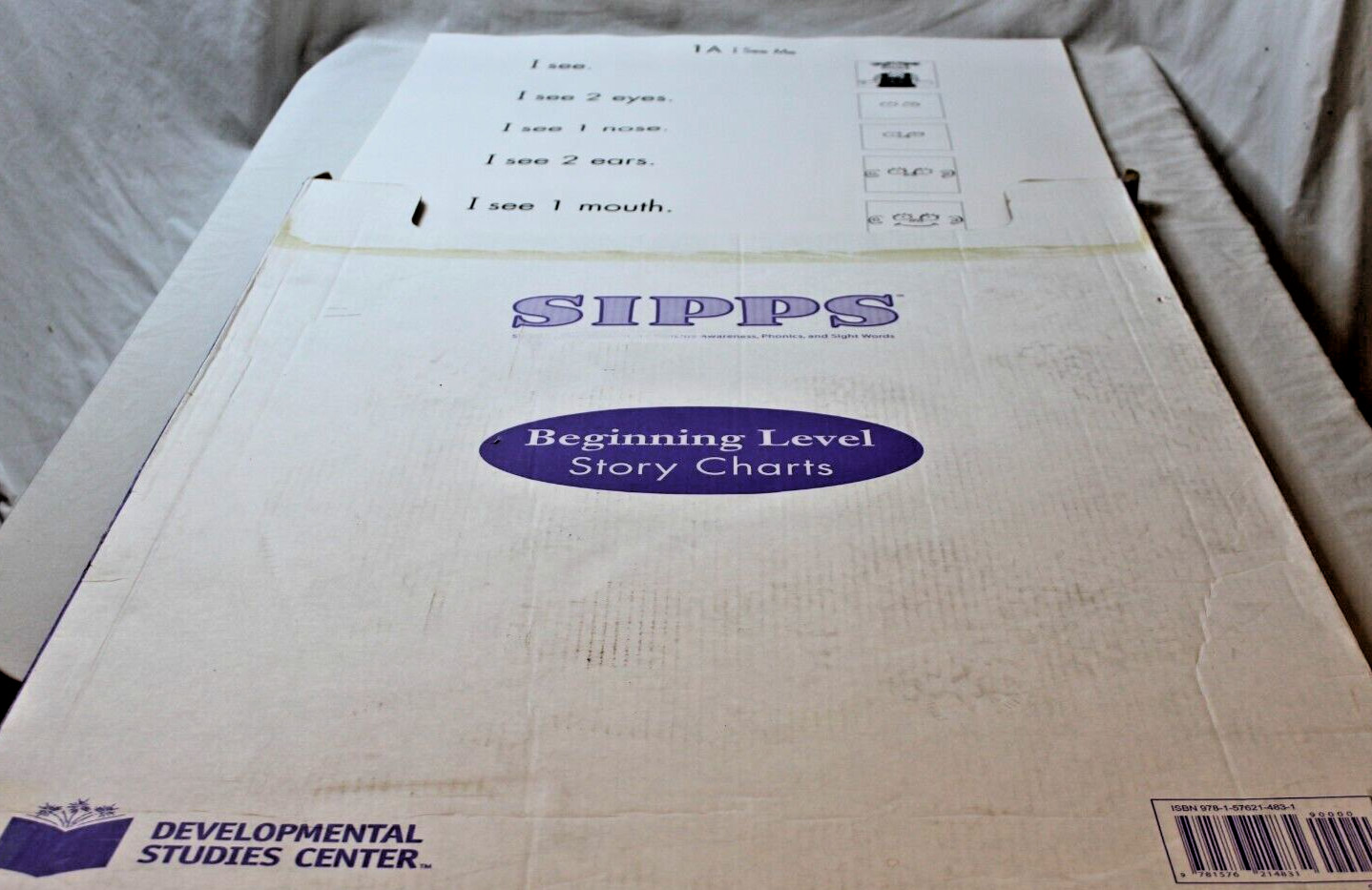 SIPPS Developmental Studies Central Beginning Level Story Charts 35″ x 27″ Set
