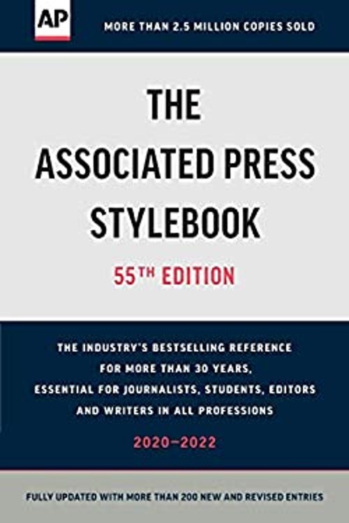 The Associated Press Stylebook : 2020-2022 Paperback The Associat