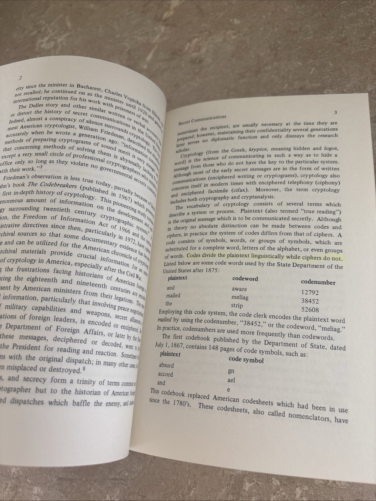 United States Diplomatic Codes and Ciphers, 1775-1938 by Ralph E. Weber