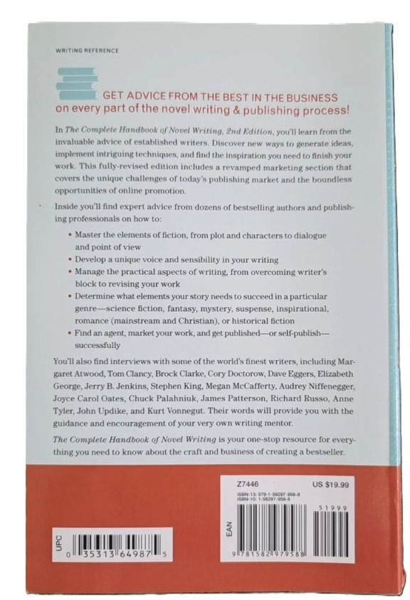 Complete Handbook of Novel Writing 2010 Writer’s Digest PB 528 Pages Guide