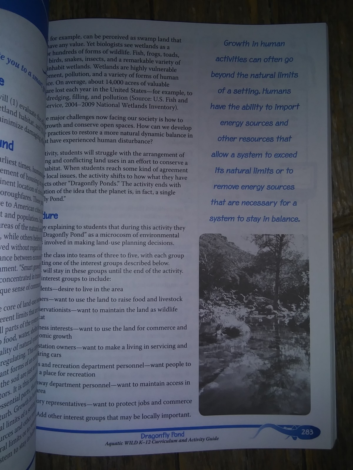 Aquatic Wild Marine Wildlife Fish Bird School Education Activity Guide Book K-12