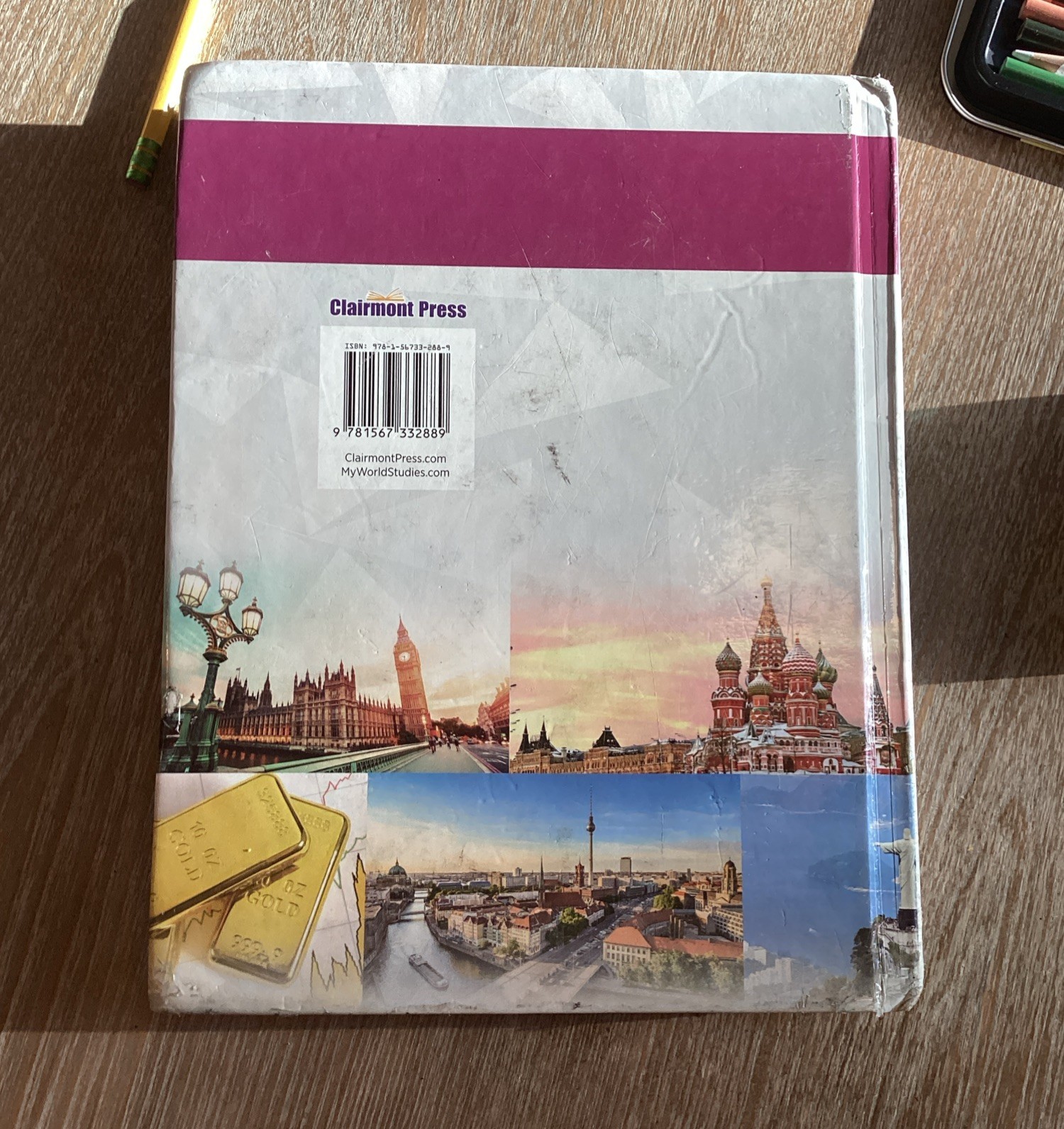 Clairmont Press World Studies for Georgia Students 6 Sixth Grade Hardcover 2017