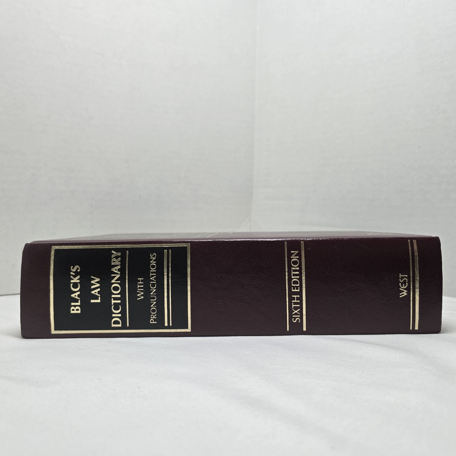 Black’s Law Dictionary with Pronunciations 6th Edition Centennial Edition 1994