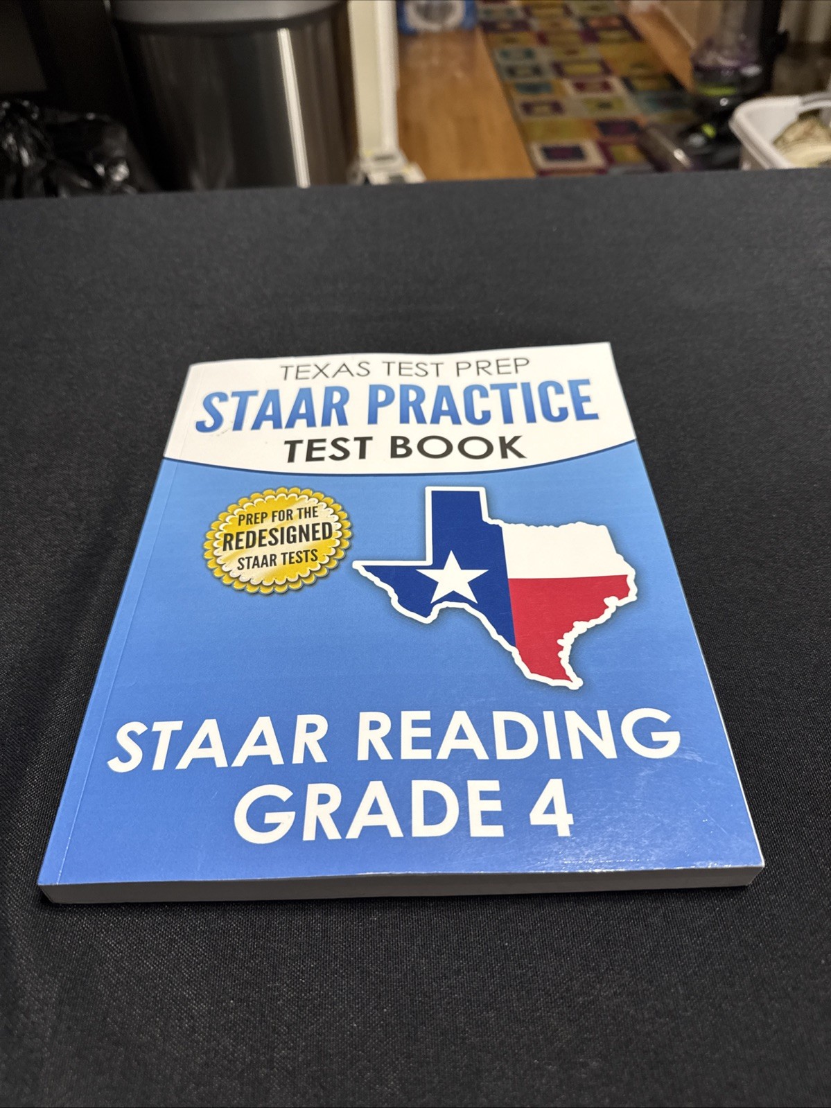 Texas Test Prep Staar Practice Test Book Staar Reading Grade 4 by T. Hawas